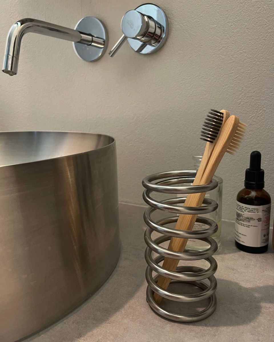 Espiral de Acero Inoxidable.